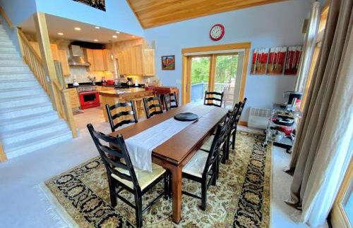 E5 Beautiful Bretton Woods slopeside home amazing views of Mount Washington Hot Tub AC - Foto 34