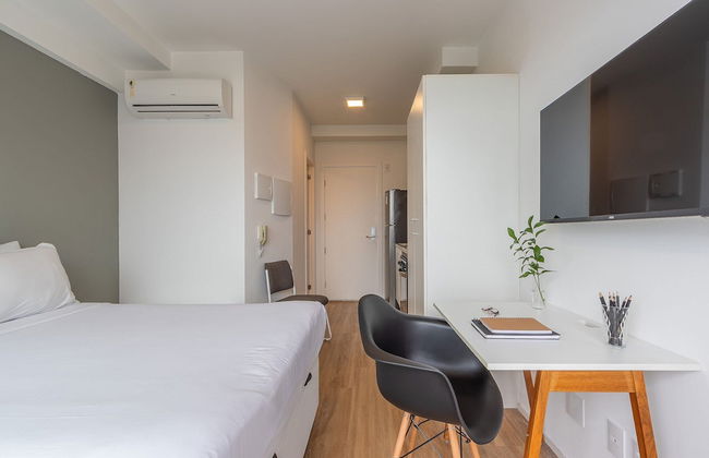 Setin Downtown Praca da Sé by Viva - Prédio completo com piscina perto de estação de metrô no Centro de São Paulo - Foto 26