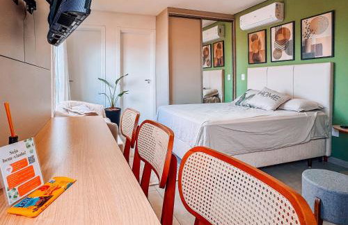 Flat ate 3 pessoas/ ao lado Shoppings - Foto 24