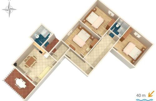 Apartments Niko Metajna, island Pag - Foto 44