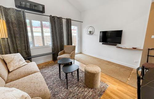 Maison plein pied proche de Paris, 1 chambre capacité 4 personnes, Parking privé, Terrasse privée - Foto 6