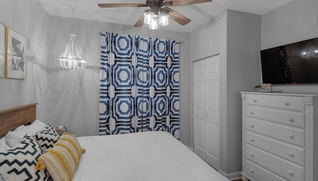 The Salty Dog on 30a: Modern Updates, 1 Minute to the Beach! - Foto 4, Habitación