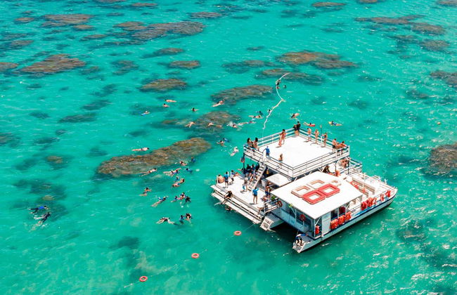 Balade en bateau avec snorkeling dans le récif de Maracajaú - Foto 6