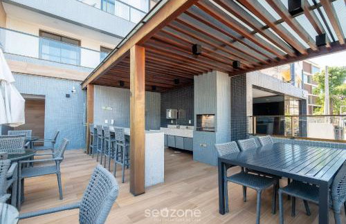 Aptos completos com lazer a poucos minutos da praia HFOs - Foto 3