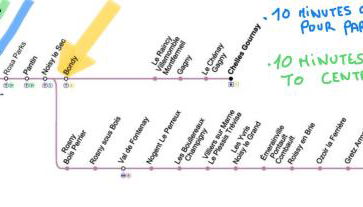 GRAND PARIS, private parking, balcony and metro, 24 hours self checking - Foto 5