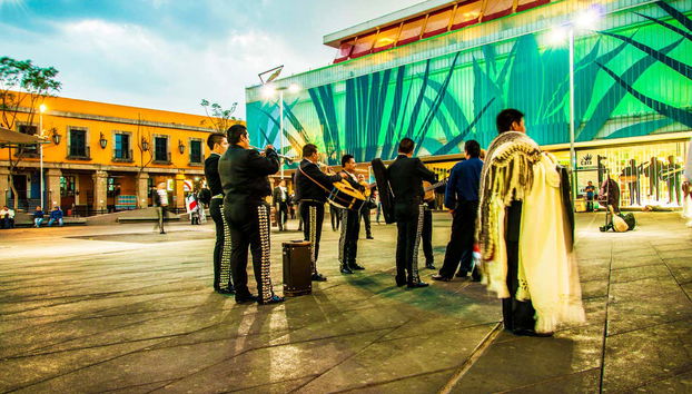 Disfrutando de buena música