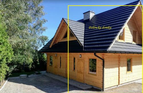 Borowikowe Zacisze drewniane domy z kominkami - Foto 51