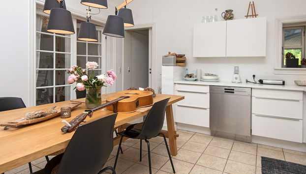 6 Person Holiday Home in Ebeltoft - Foto 5, Cocina privada