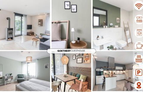 GOETHE49 - Stilvolles Gästehaus mit Outdoor-Oase und Top-Ausstattung - Ankommen und Wohlfühlen, viel Platz in gemütlicher und erholsamer Atmosphäre - Foto 1