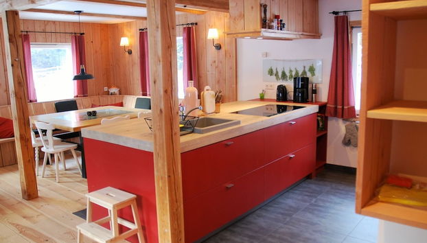 Premium Chalet in Innerkrems With Sauna - Foto 5, Cocina privada