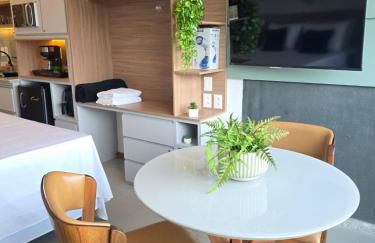 Studio Luxo Barra - vista fascinante mar e farol da Barra - Foto 33