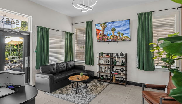 Zona de estar del vestíbulo