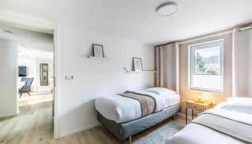 Ferienhaus Seeliebe 70 QM I 2 Schlafzimmer I 5 min zum See I überdachte Terrasse I nahe Werbellinsee - Foto 3
