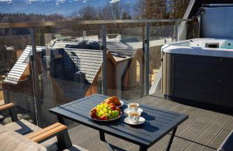 Kras-Resort Apartament 301 i 303 z widokiem na góry, prywatnym jacuzzi na tarasie i sauną - Foto 38