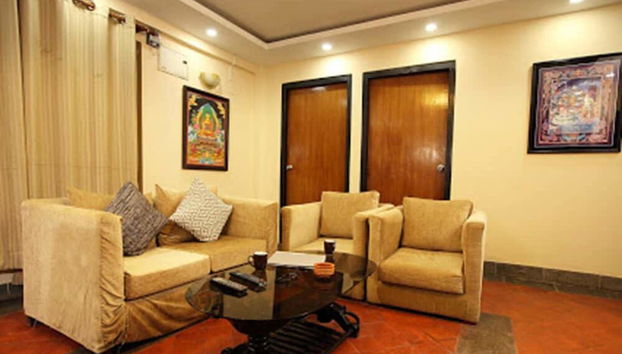 Sitzecke in der Lobby