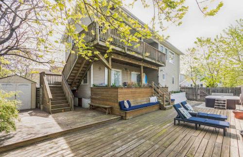 Beach front oasis - Hot tub - Sleeps 7 - Foto 23