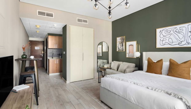 Silkhaus Balcony With Great View Studio In Difc - Foto 3, Habitación