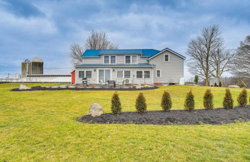 Auburn Finger Lakes Farmhouse with Open Views! - Foto 25