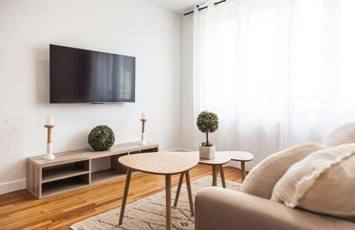 Côté cour - Gare centre, tout équipé, climatisé, linges fournis - Foto 2