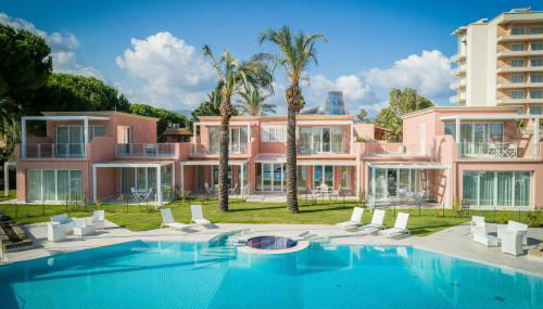 Appartamento Tramontana Portorosa - Residence Delfino - Foto 1, Garden, sunbed, Garden view