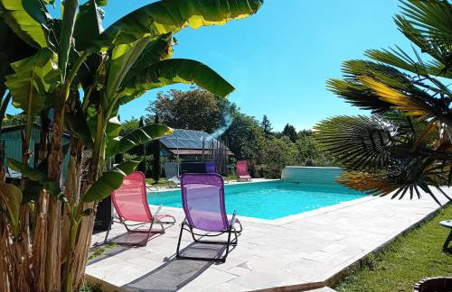 Maison de charme avec piscine, proche de la Creuse et attractions touristiques - FR-1-591-62 - Foto 15