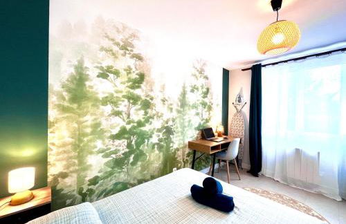 B601 Appartement avec une chambre et parking privé à St Georges sur Baulch - Foto 30