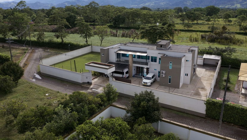 Façade de l’hébergement