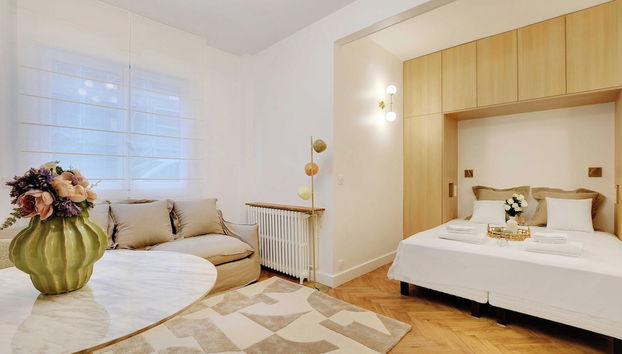 Peaceful Chic Studio - 2P - Arc de Triomphe - Foto 5, Habitación