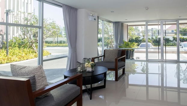 Zona de estar del vestíbulo