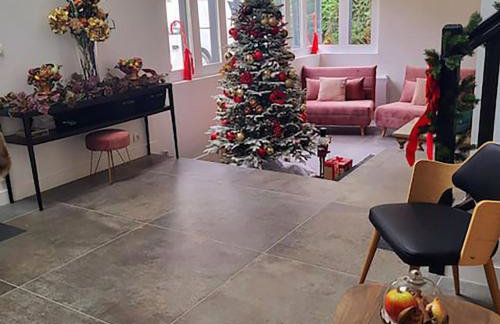 NALAN Godvicien, Spa, piscine chauffée, forêt, 14 pers - Foto 14