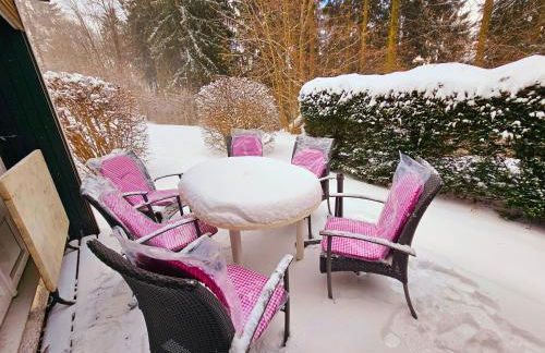 Winterberg Appartement 6 Pers aan Skilift grootste Skigebied nabij Bikepark Unieke locatie met zeer rustige tuin in het bos en het gezellige centrum leuke cafes restaurants en gratis zwembad sauna relax speelruimte parkeerplaats naast Der Brabander - Foto 30