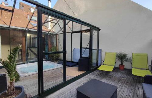 Les trois Terrasses avec SPA et Sauna - Foto 7