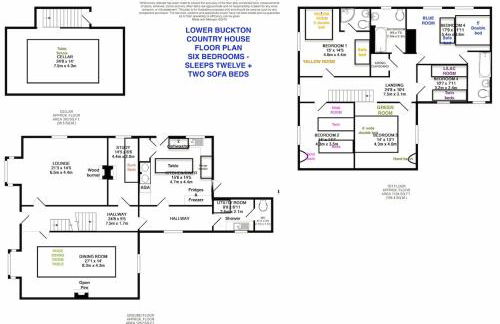 Lower Buckton Country Living Big House near Ludlow 6 bedrooms sleep 12 - Foto 2