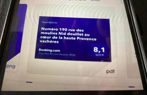 Numéro 190 rue des moulins Nid douillet au cœur de la haute Provence vachéres - Foto 3