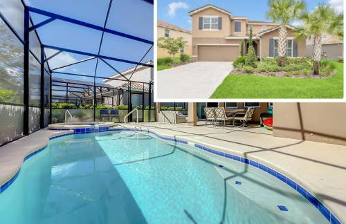 Solterra Resort Davenport FL Clubhouse Area - 7 Bedroom 6 Bath Home with Private Pool Spa - Lazy River 20 min from Disney - Foto 1