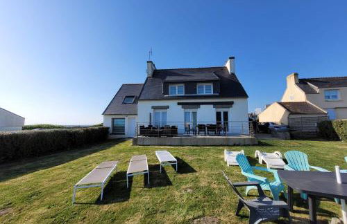 Tipoz'Immo - Maison de la Baie - vue mer et accès direct à la plage - animaux bienvenus - wifi inclus - linge inclus et lits faits - terrasse et jardin clos - parking gratuit - proche des commerces et des attractions touristiques - Foto 28