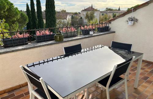 Duplex lumineux sur gde TERRASSE, BALNEO double, parking privé, CLIM, local vélos - Foto 6