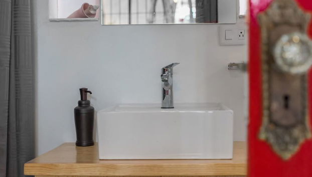 Lavatório na casa de banho