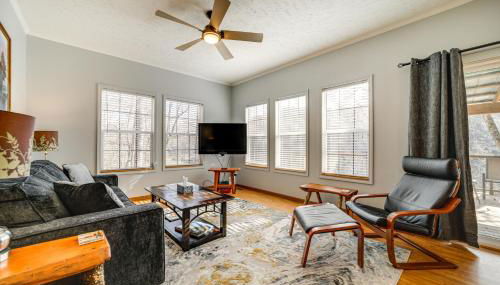 Boat Dock and Fire Pit! Woodsy Lake Glenville Cabin - Foto 3