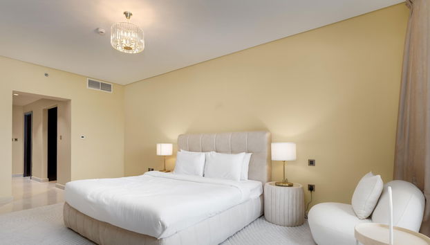 Massive 2 Bedroom with Palm View Balqis - Foto 3, Habitación