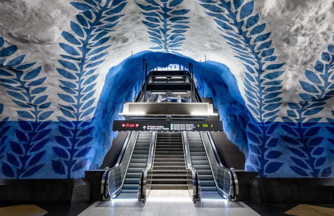 Tour della metropolitana di Stoccolma - Foto 7