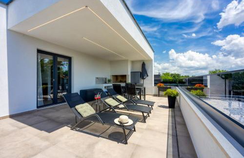 Modern apartment Ana with Jacuzzi and Pool - Foto 9