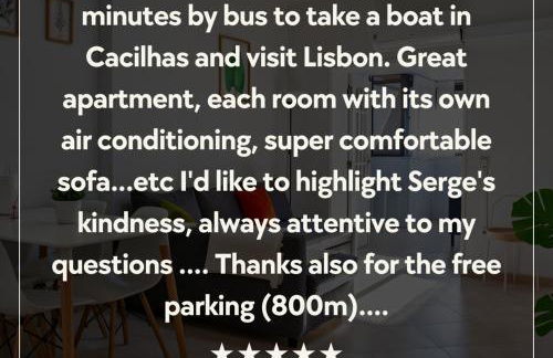 Just4uApartment 2 - Near Lisbon & Beach - With AC - Foto 25