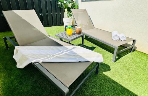 New exclusive apartment Green Horizon with garden, hot tub and private pool near the sea - Foto 28