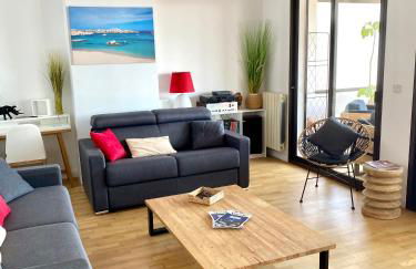 Grand T2 STANDING AJACCIO Proche centre et plages VUE PANORAMIQUE PARKING PRIVE - Foto 13