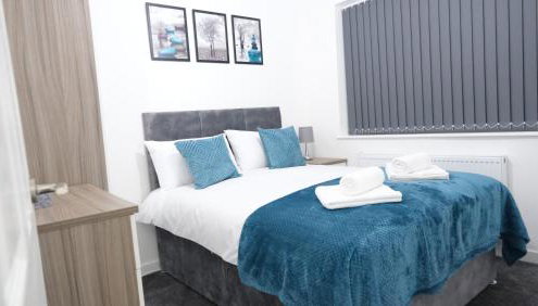 Modernized Three Bedroom House near City Stadium, Attractions, City Centre - Sky n Netflix - Convenient Transport - Foto 5, towels