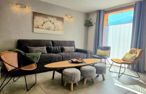 Chalet avec Jacuzzi, billard, jardin clos, proche Paradiski - Foto 16