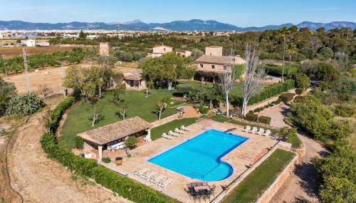 Finca RÚSTICA FELOSTAL Son Soleclau with Sauna & Pool - Foto 1, sunbed, Garden view