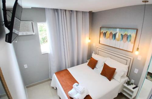 Casa c AR - condomínio prox ParkShopping Cpo Grande a 30 minutos do Recreio, c 2 TVs Smart de 50 e 43 polegadas-varanda privativa- cozinha completa e séries liberadas - CS4 - Photo 18