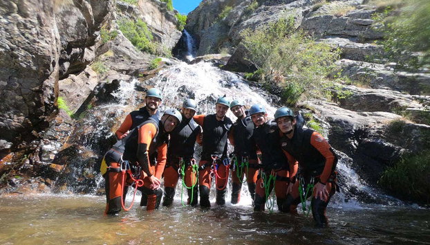 Barranquismo en el río Duratón - Foto 2, Practicando barranquismo en Somosierra